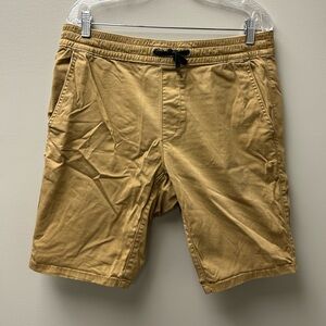 Hollister Men’s Khaki Jogger Shorts